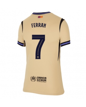 Billige Fotballdrakt Barcelona Ferran Torres #7 Replika Bortedrakt Dame 2025-26 Kortermet Billige Fotballdrakt Barcelona Ferran Torres #7 Replika Bortedrakt Dame 2025-26 Kortermet